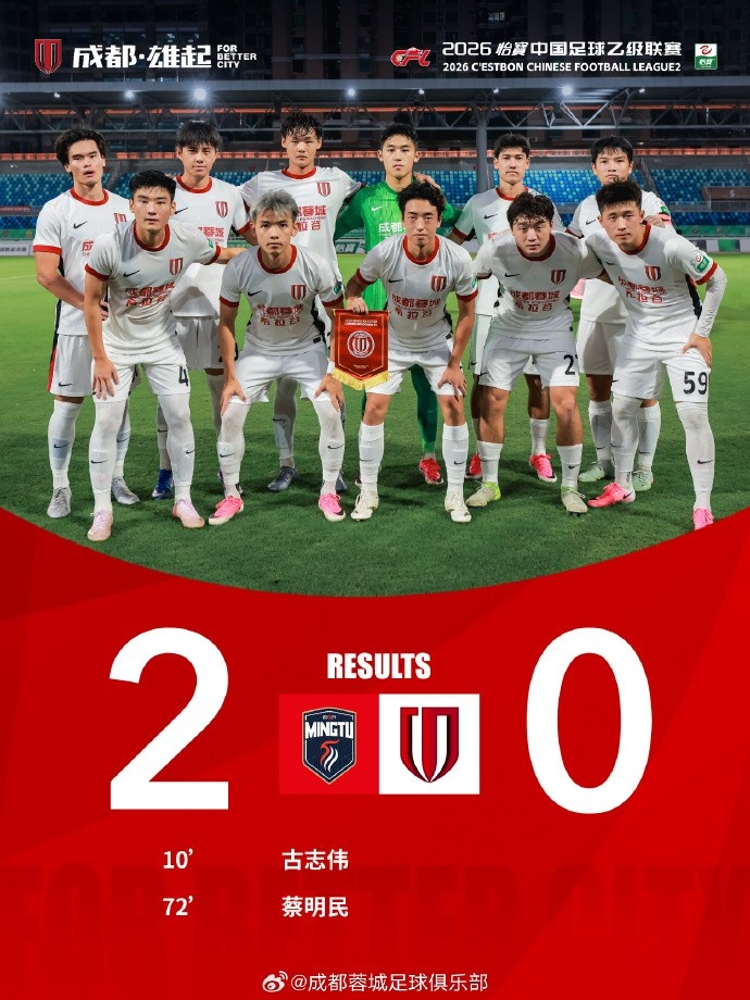 角球失守+点球再丢，成都蓉城希拉谷主场0-2不敌广东铭途